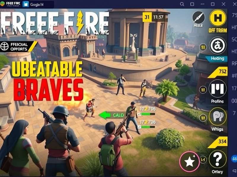 Free Fire Unbeatable Braves gameplay screenshot